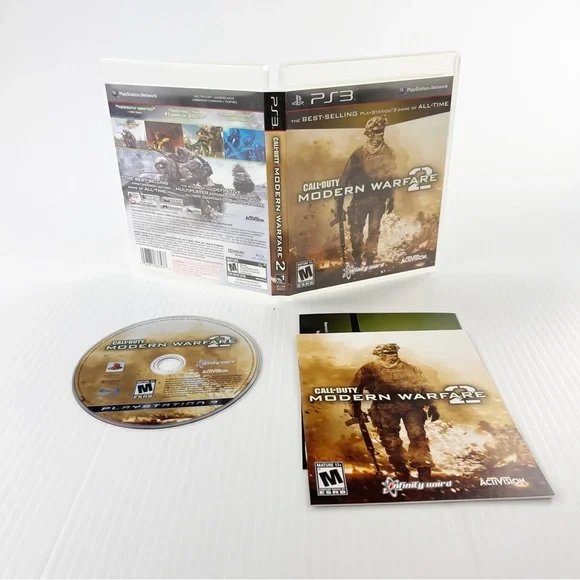 Call of Duty Modern Warfare 2 Video Game for Sony PlayStation 3 PS3 Complete - Picture 1 of 1